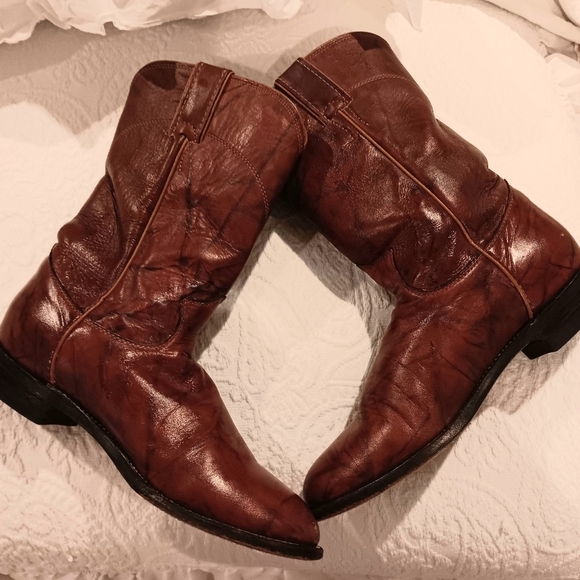 Justin leather boots - Picture 7 of 8
